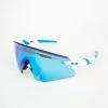 Oakley Encoder Polished White Prizm Sapphire -Cervelo Salg P1980433