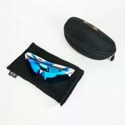 Oakley Encoder Polished White Prizm Sapphire -Cervelo Salg P1980435