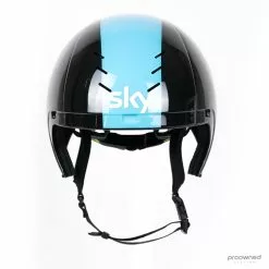 Kask Bambino Pro Helmet - Team Sky 10 Kask Bambino Pro Helmet - Team Sky -Cervelo Salg Photo By Aaron Kiashek 44