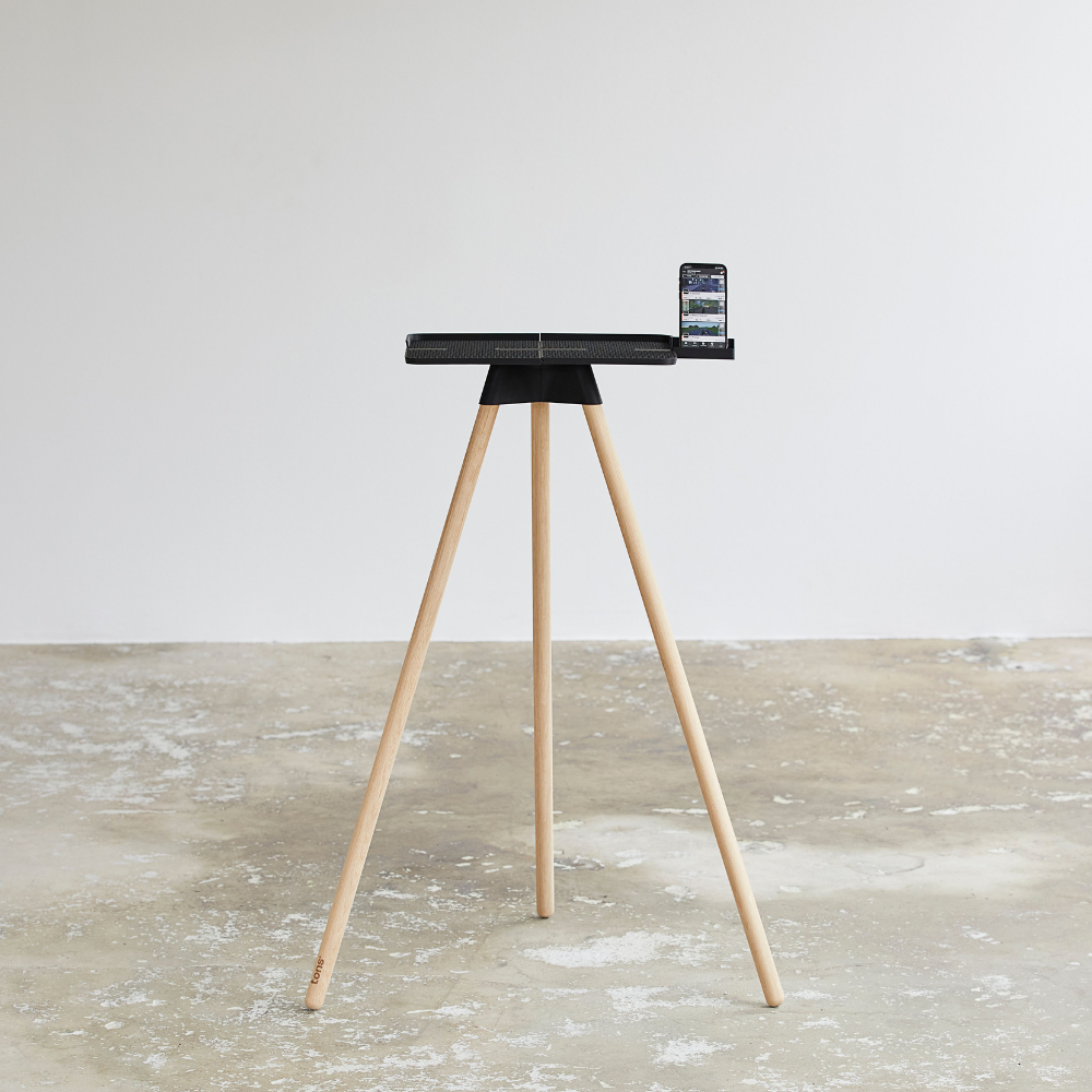 Tons Laptop Race Table + Holder Kit - Natural Oak 8 Tons Laptop Race Table + Holder Kit - Natural Oak - Billede 6