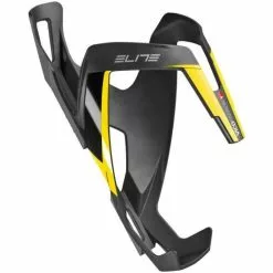 Elite Vico Carbon Bottle Cage - Black & Yellow
