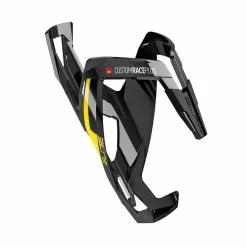 Elite Custom Race Plus Bottle Cage - Black & Yellow
