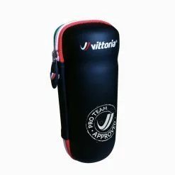 Vittoria Zip Case - Black/Italian Flag