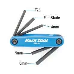 Park Tool Folding Hex & Screwdriver Set AWS 9.2 -Cervelo Salg aw3