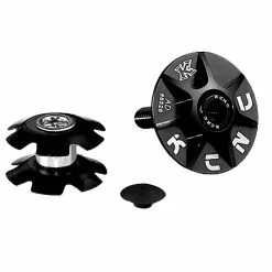 KCNC Ahead Cap W. Star Nut -Cervelo Salg black