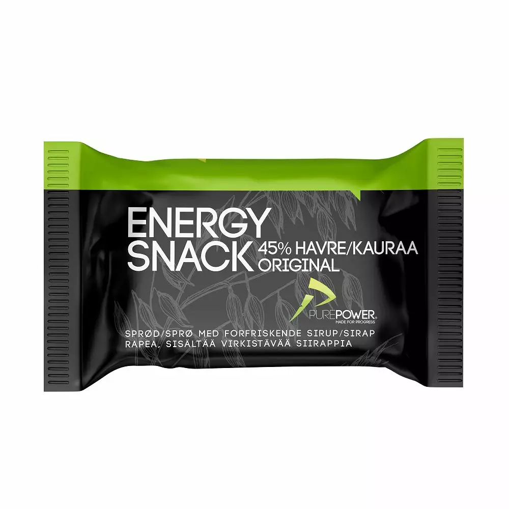 PurePower Energy Snack Bar Wheat 60g 3 PurePower Energy Snack Bar Wheat 60g