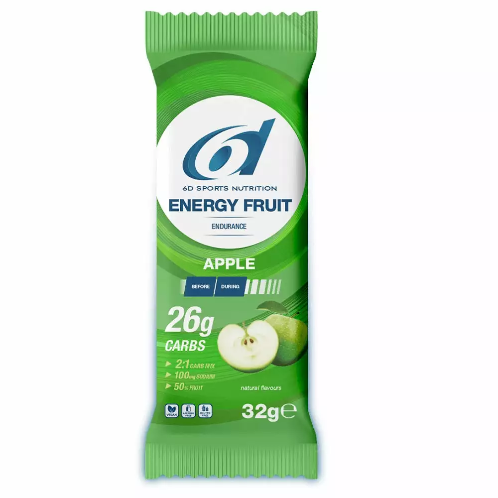 6d Sports Nutrition - Energy Fruit Apple 32g 3 6d Sports Nutrition - Energy Fruit Apple 32g