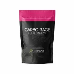 PurePower Carbo Race Electrolyte Drink Raspberry 1kg