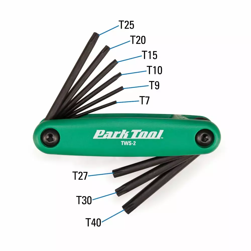 Park Tool Torx Compatible Wrench Set TWS-2 5 Park Tool Torx Compatible Wrench Set TWS-2 - Billede 3